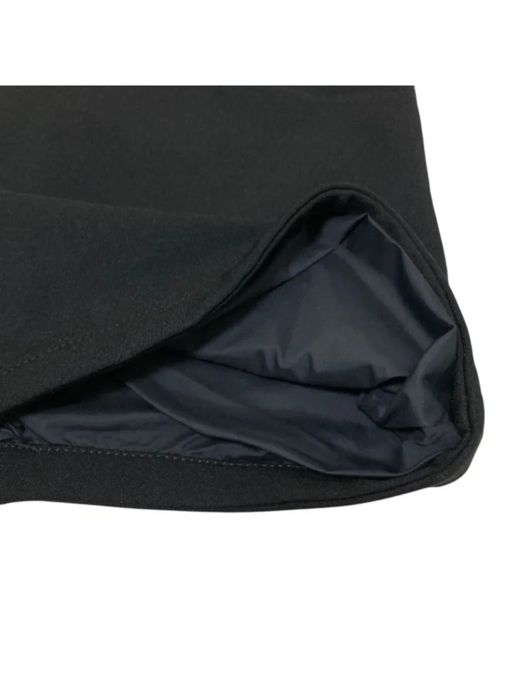 Prada Sports Aja Star Belt Stretch Skirt Black 38